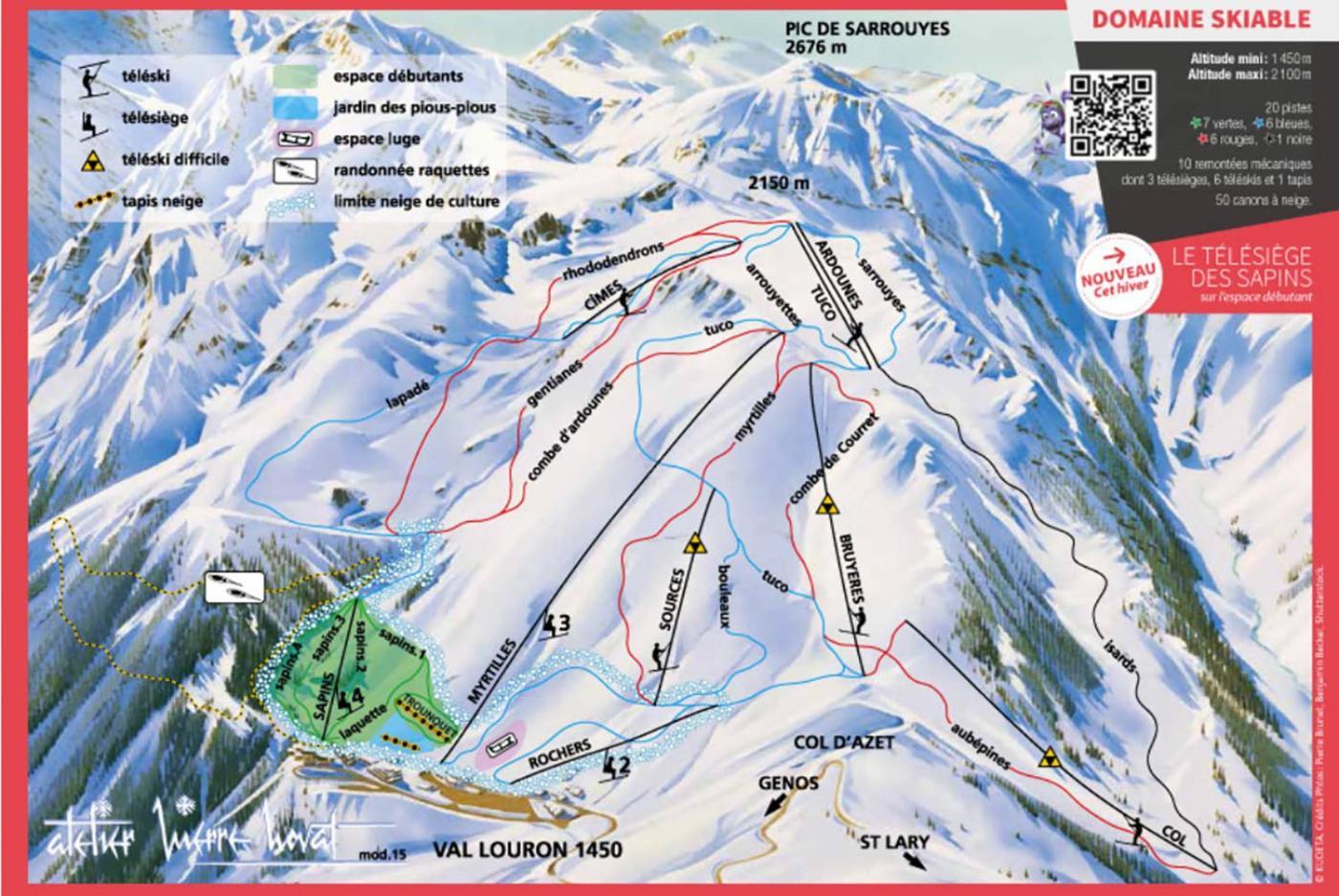 A La Montagne Pour 6 - 280m Des Pistes Génos